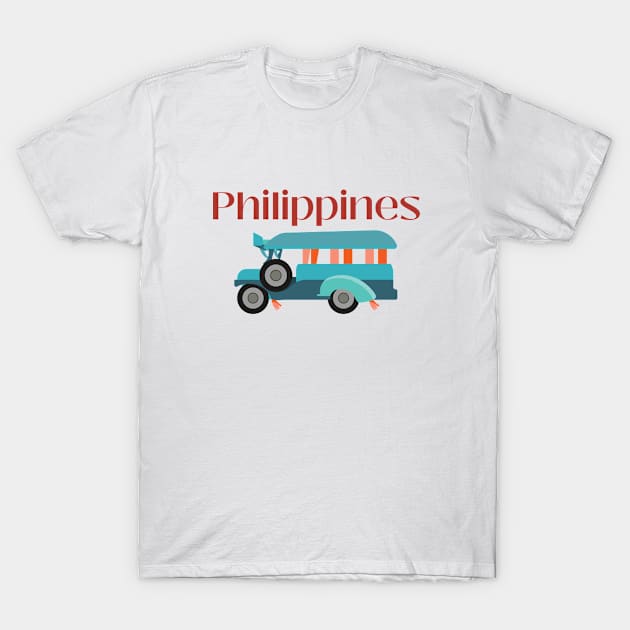 pinoy pride Philippines public transportation T-Shirt by CatheBelan